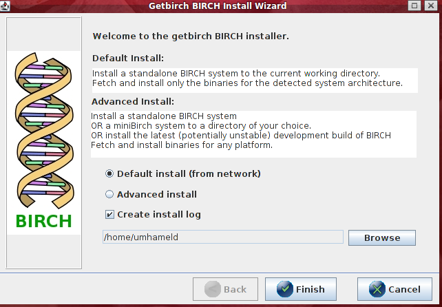 Basic install basic